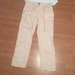 Beach cargo -Comfy cotton light material pants
